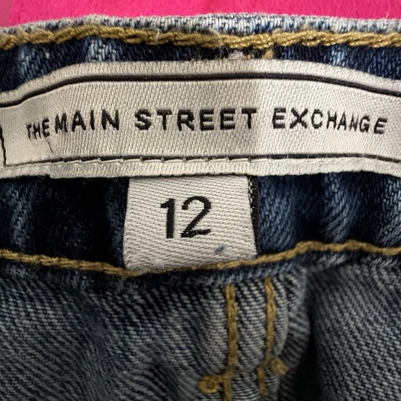 Stylish Blue Button-Front A-Line Denim Skirt - Picture 7 of 7